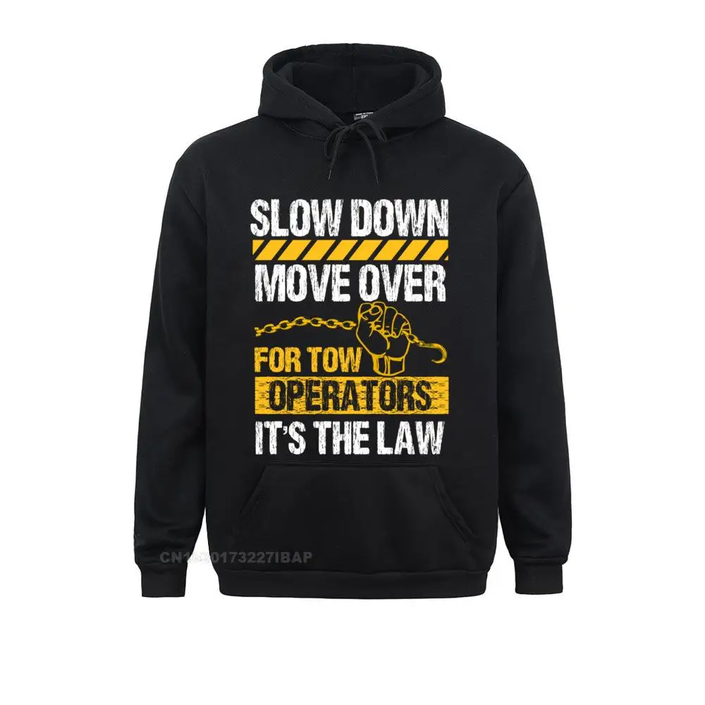 Tow Truck Driver Move Over Slow Down It'S Law Wrecker Pullover Felpa Con Cappuccio Felpe Uomo Biker Felpe Con Cappuccio Cheap Hip Hop Sportswears