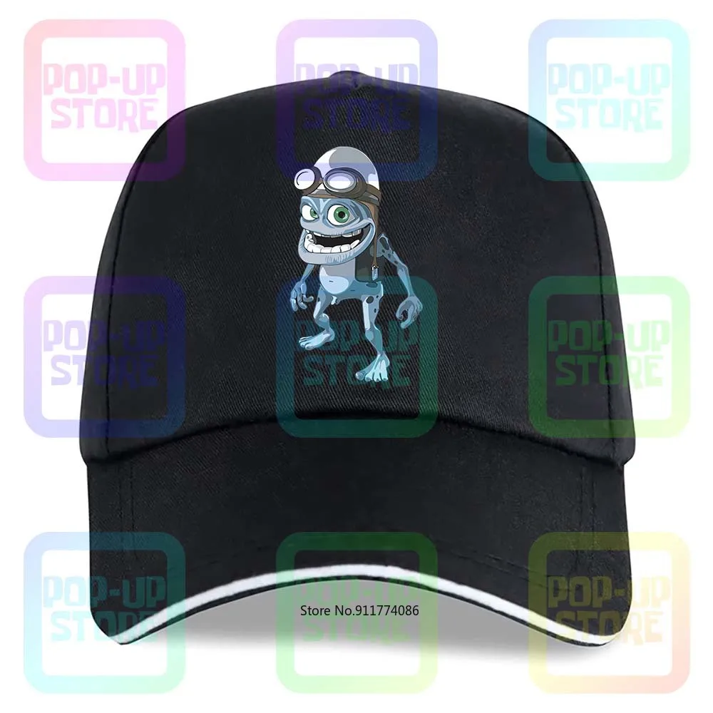 Men'S Crazy Frog Ideale O Regalo Di Compleanno Cappellino Da Baseball In Cotone Stile Nero Per Uomo E Donna