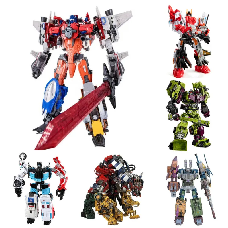 Aoyi Jinbao Trituratore Trasformazione Combinatori Action Figure Toy Computon Model Bruticus Regalo Di Natale Deformazione Robot Per Auto