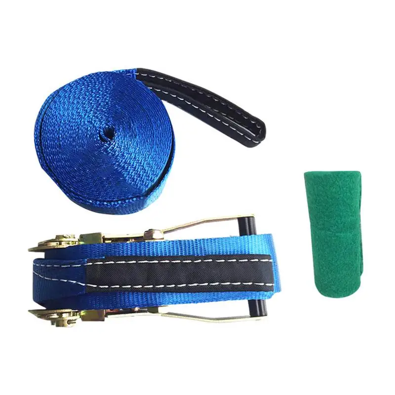 Outdoor Extreme Sports Slackline Corda Stretta Resistente All'Usura Slackline Sicuro Set Da Gioco Avventuroso Nel Cortile Per Migliorare L'Equilibrio