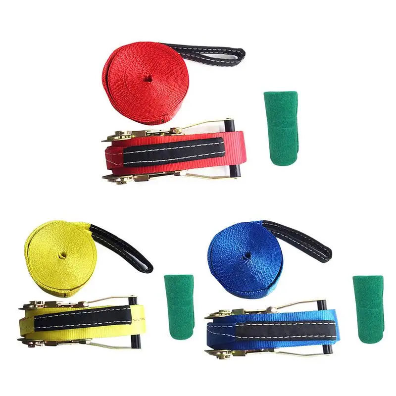 Adulti Bambini Slackline Kit Sport Estremi Resistente All'Usura Slackline Balance Training Walking Backyard Attrezzature Per Il Fitness All'Aperto
