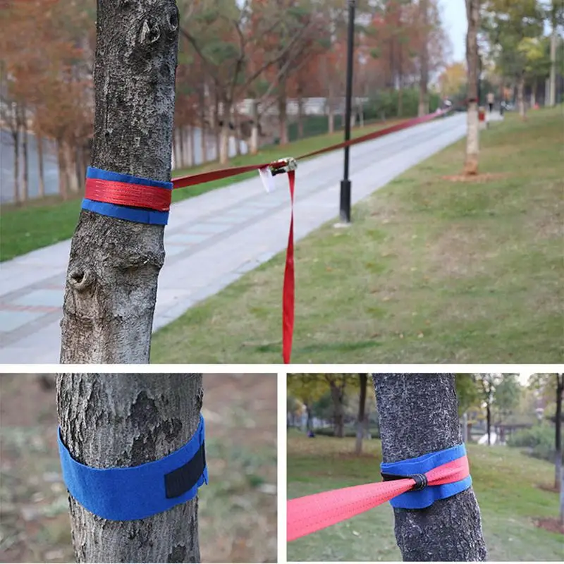 Adulti Bambini Slackline Kit Sport Estremi Resistente All'Usura Slackline Balance Training Walking Backyard Attrezzature Per Il Fitness All'Aperto