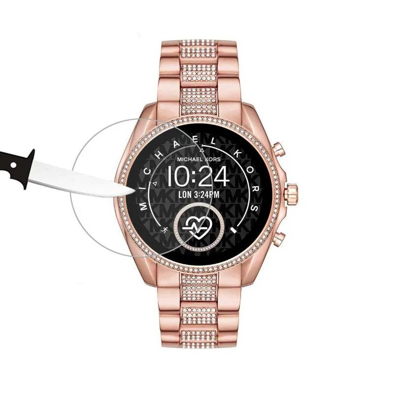 Pellicola Protettiva In Vetro Temperato Per Michael Kors Access Protezione Dello Schermo Per Smartwatch 2 Smart Watch Protezione Smartwatch