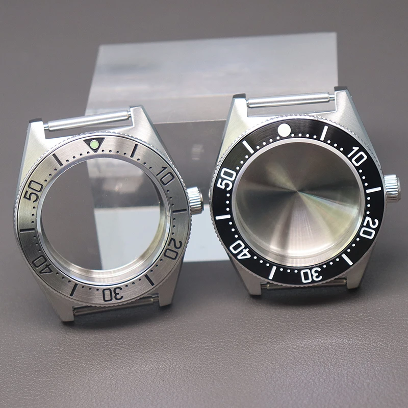 Modificato Seiko Spb143J1/Muslimb Black Tiger Whale 40Mm Orologi Da Uomo Custodie Parti Per Nh34 Nh35 Nh36 Nh38 Movimento 28.5Mm Quadrante