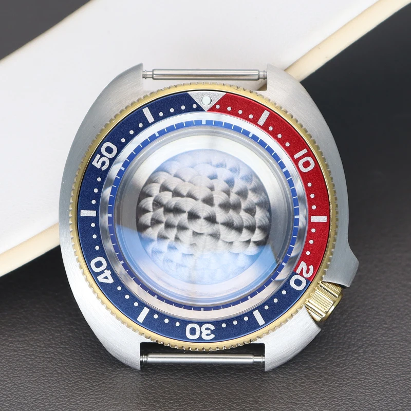 Custodia Per Orologi Da Uomo In Acciaio Inossidabile Da 44Mm Per Skx Mod Skx 6105 Skx007 Seiko Nh35 Nh36 Movimento 28.5Mm Alloggiamento Del Quadrante 