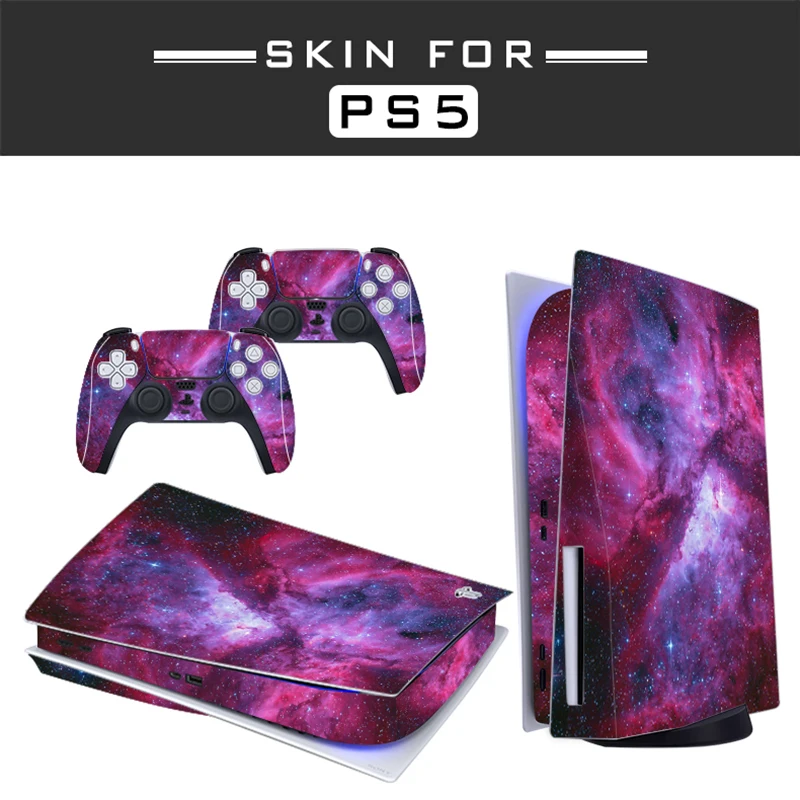 Adesivo Più Recente Per Ps5 Standard Disk Skin Sticker Decal Cover Per Playtation 5 Console E 2 Controller Ps5 Disk Skin Sticker