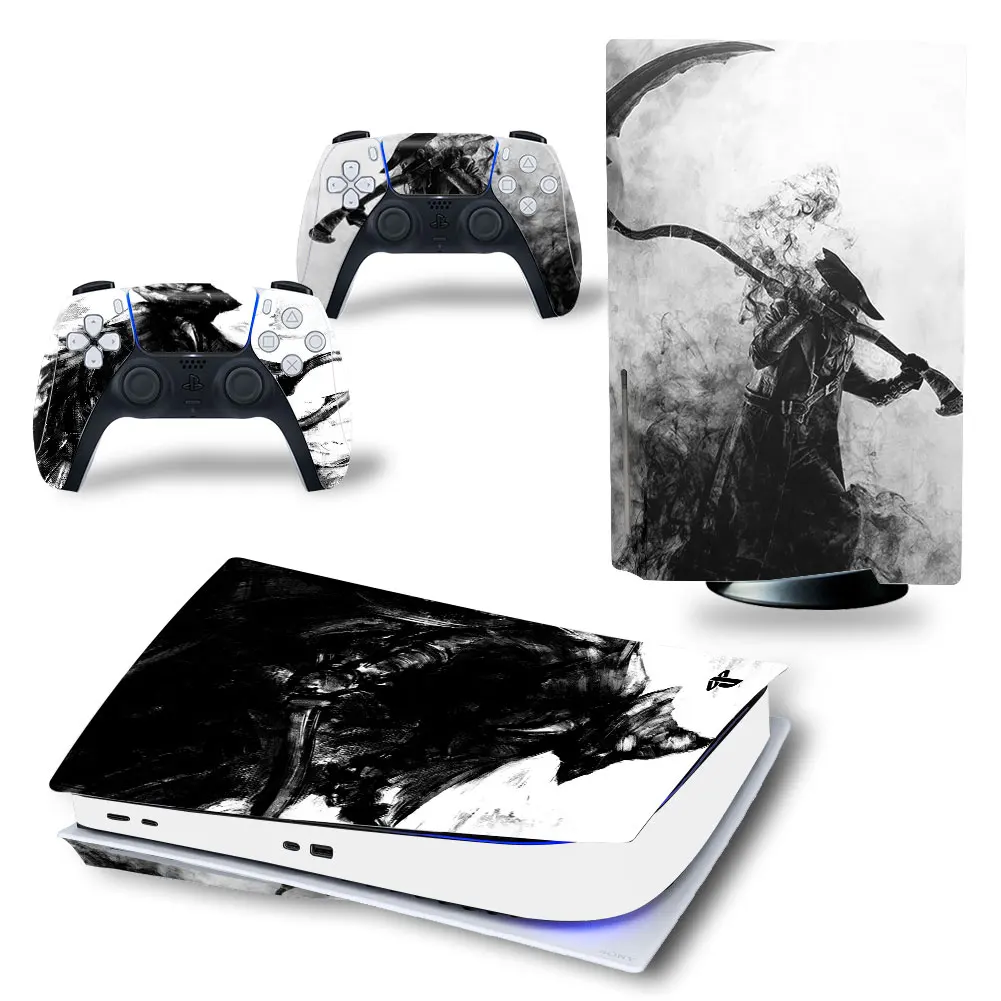 Bloodborne Ps5 Standard Disc Edition Skin Sticker Decalcomania Cover Per Console Ps5 E 2 Controller Ps5 Skin Sticker #3990