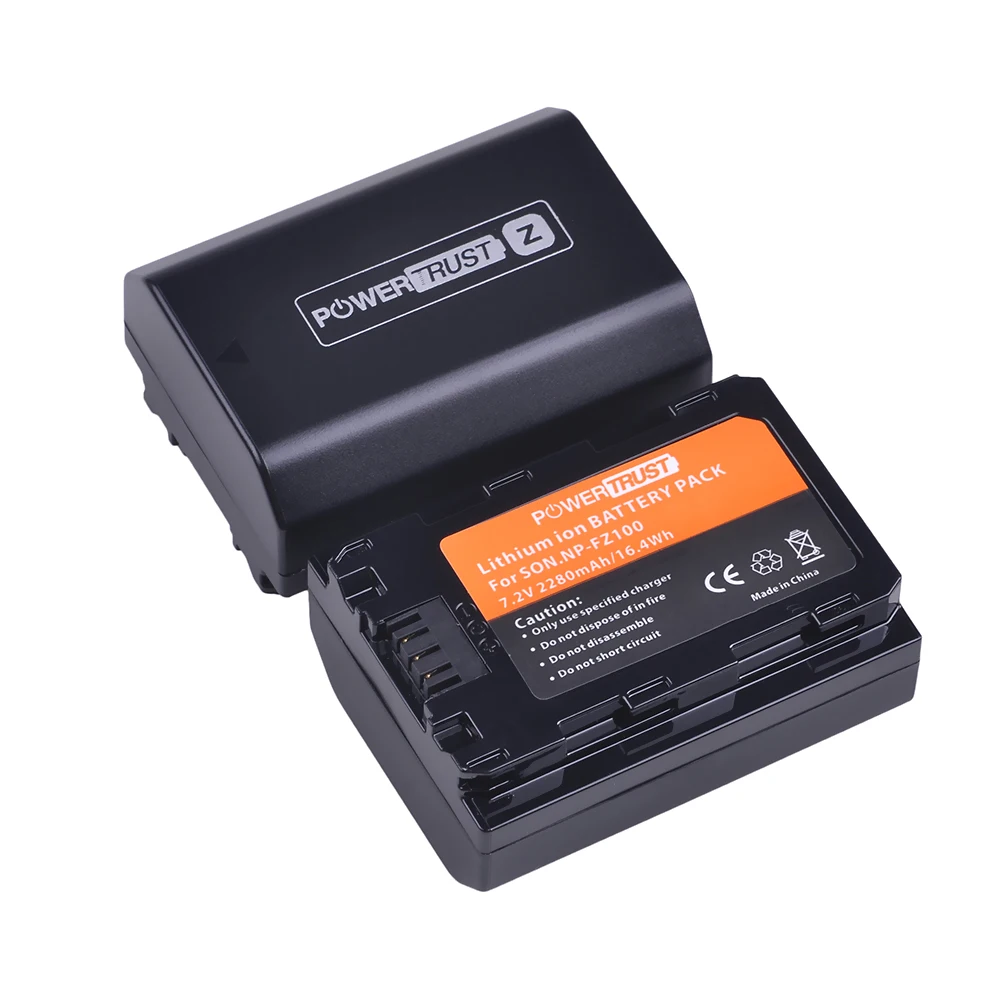 2X2280 Mah Np-Fz100 Npfz100 Np Fz100 Batteria Per Sony A9, A9R, 9 S, Bc-Qz1 Alpha 9, Ilce-9, A7R, Ilce-7Rm3, A7 Iii, Ilce-7M3, Ilce-7M3K