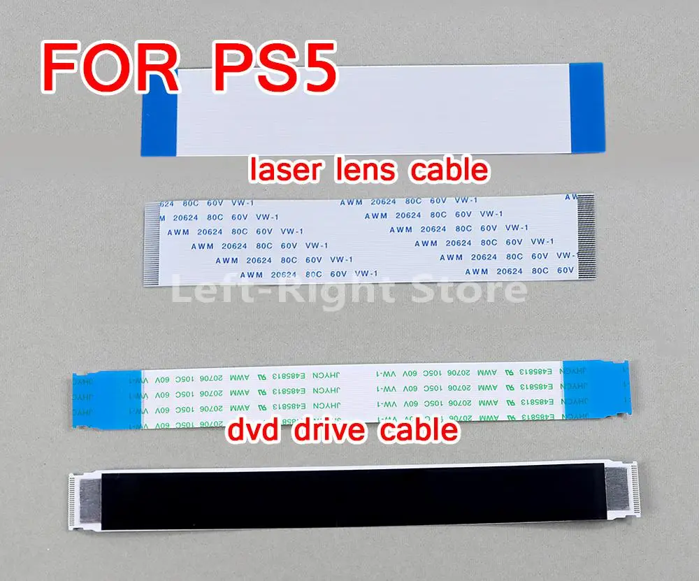3 Pezzi Di Ricambio Per Controller Sony Ps5 24Pin Dvd Drive Flex Laser Lens Ribbon Cable Cavo 40Pin Per Console Playstation 5