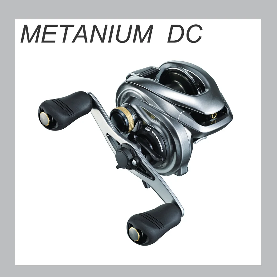 2015 Originale Shimano Metanium Dc Hg Sinistra Destra Pesca Baitcasting Mulinelli Cuscinetto 9/1 Gocce D'Acqua Ruota Da Pesca