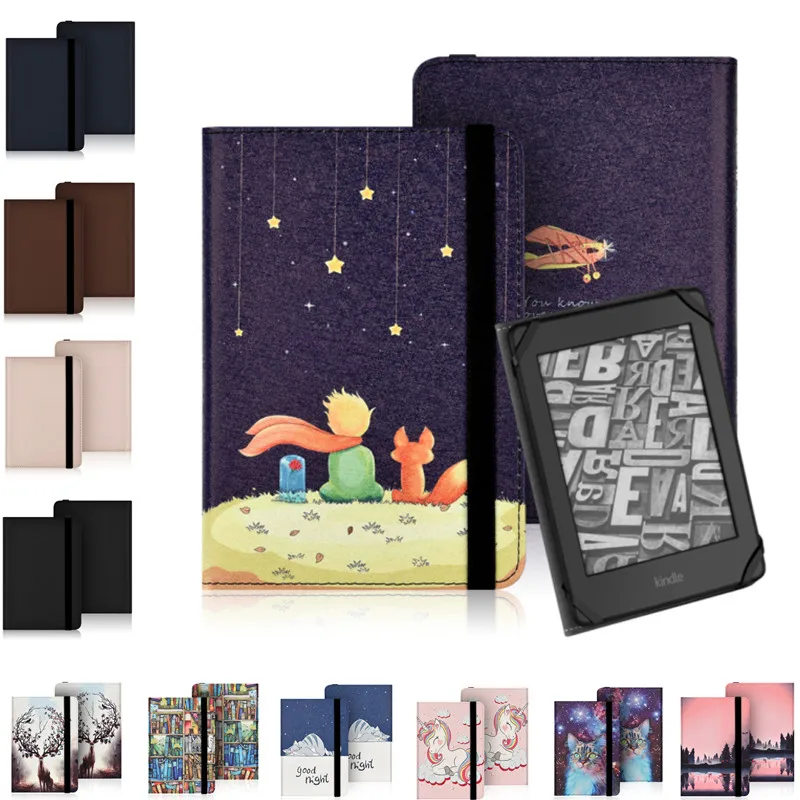 Stampa Custodia Universale Per Lettore Sony Prs-T3/T2/T1/650/600/505 Kobo Nia Clara Hd N249 Custodia Ereader Da 6 Pollici Custodia Per Ebook
