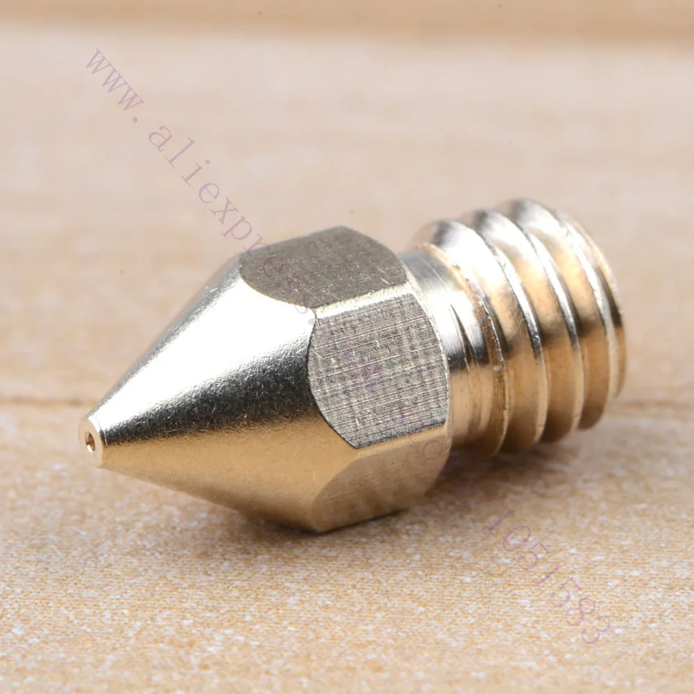 4Pcs 3D Accessorio Stampante Ugelli In Ottone Zortrax Ugello Per Zortrax M200 M300, Afinia H479, H480 3D Stampante