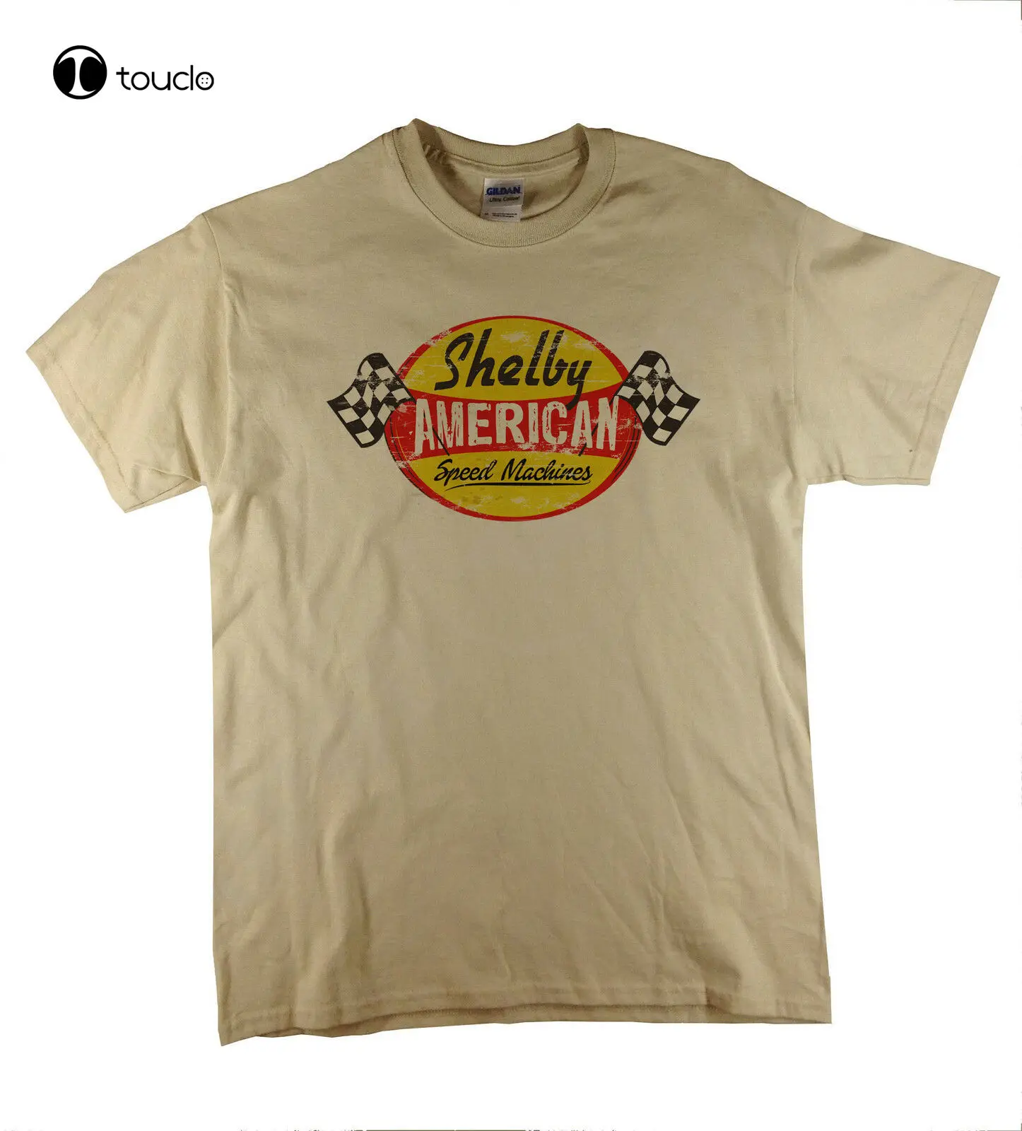 Shelby Speed Machines Cars For V8 Retro Americana Natural T-Shirt Ideal Gift Tee Shirt Fashion Funny New Xs-5Xl