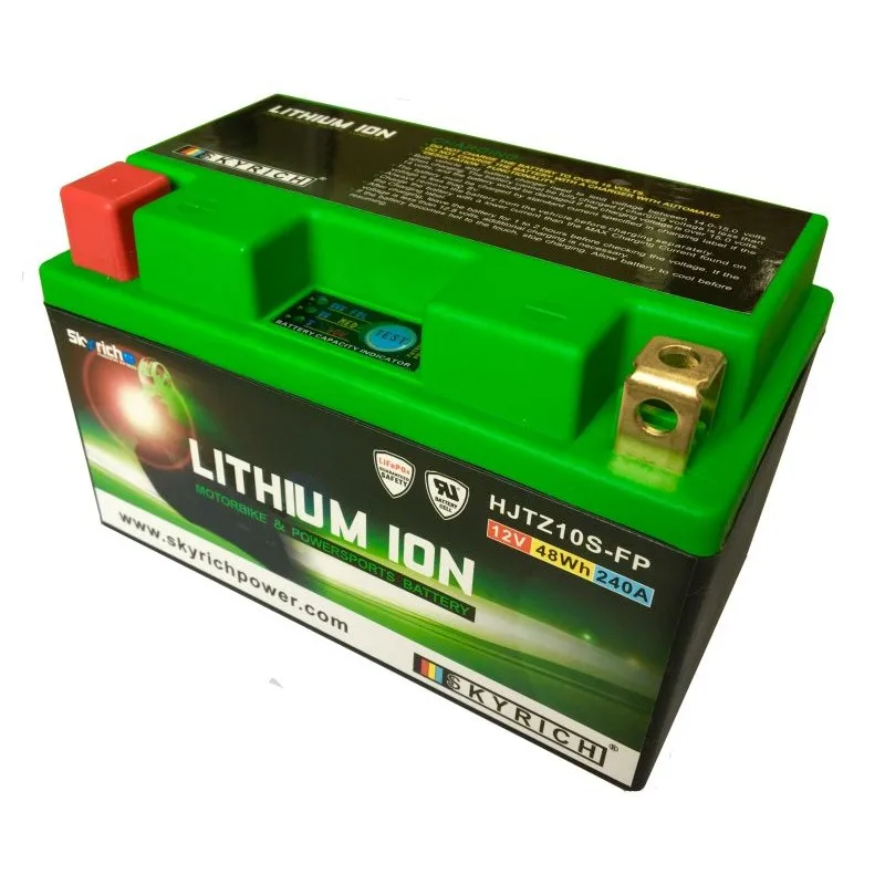 Batteria Al Litio Skyrich Hjtz10S-Fp | Ytz10S | Gtz10S | Btz10S