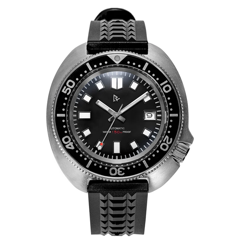 Rdunae Watch For Men Abalone Series R2X Captain Willard Classic Retro Outdoor Diving Nh35A Movimento Orologio Meccanico Da Uomo 20Bar