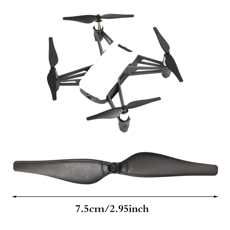 4 Pz Originale Dji Tello Elica Tello Parte 2 Eliche A Sgancio Rapido Per Ryze Tello Edu Drone Accessori Parti Di Ricambio