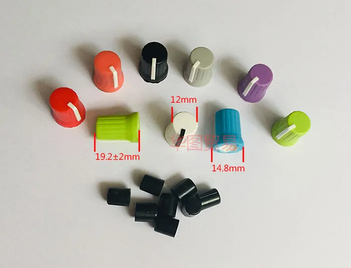 100 Pz Manopola Rotante Ni Per Traktor Kontrol Z1 Z2 S2 S4 S5 S8 Dj Controller Mixer