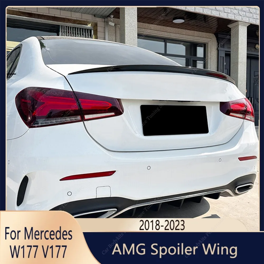 Per Mercedes W177 V177 A Classe Amg Spoiler Sul Tetto Posteriore Ala Spoiler Cap A180 A200 A220 A35 Amg Spoiler Caps Bodykit 2018-2023