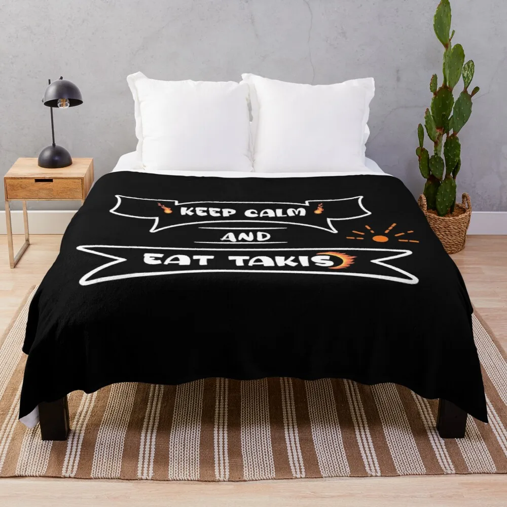 Mantieni La Calma E Mangia La Coperta Da Tiro Takis Coperta Vintage