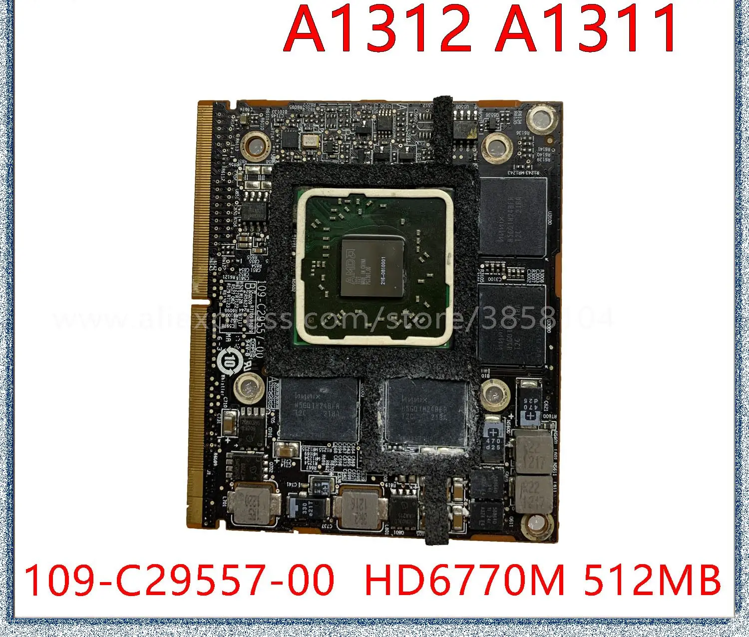 Per Imac 27 "A1312 Imac 21.5" A1311 Scheda Grafica Video Originale Hd6770 Hd6770M 512Mb Muslimate 216-0810001