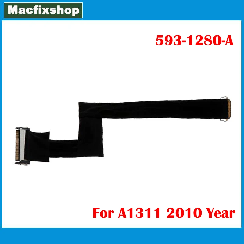 Testato A1311 Lcd Led Lvds Display Flex Cable 593-1280-A Per Imac 21.5 "A1311 Mc508 Mc509 922-9497 593-1280 2010 Anno