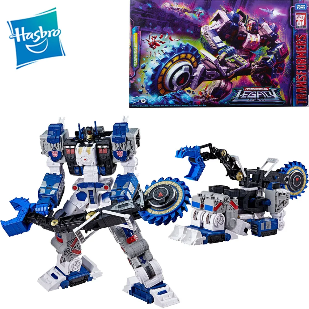 Original Tablet Transformers Generations Legacy Series Titan Cybertron Universe Metroplex Action Figure Da 22 Pollici F2986
