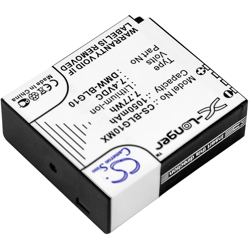Fotocamera 1050Mah Batteria Per Lumix Dmc-Gf6X Dmc-Lx100K Dmc-Lx100S Dmc-Tz81 Dmc-Tz100