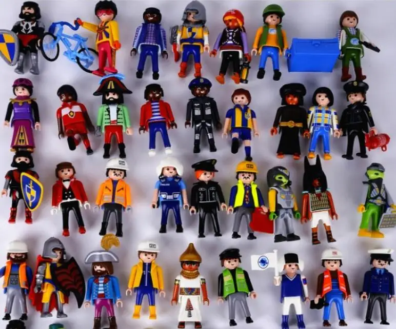 Original Playmobil Figures Toys Fille Enfant Police Pirate Princess Figurine Toys Inviato A Caso Playmobil People Figuras