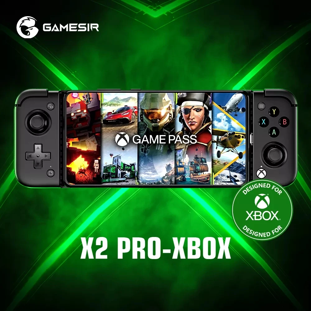 2023 Gamesir X2 Pro Xbox Gamepad Android Type C Controller Di Gioco Mobile Per Xbox Game Pass Ultimate, Xcloud, Stadia, Cloud Gaming
