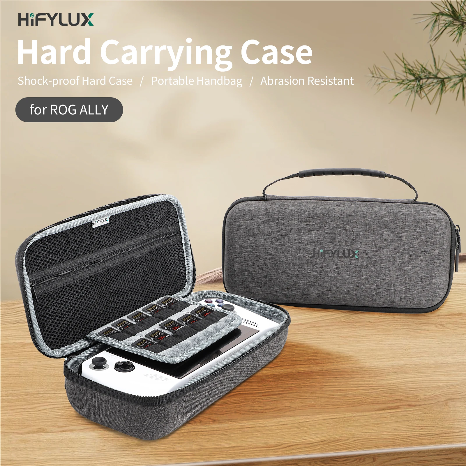 Hifylux Per Asus Rog Ally Handheld Storage Bag Rog Game Console Custodia Protettiva Scatola Protettiva Borsa Portatile Kit Bag -G