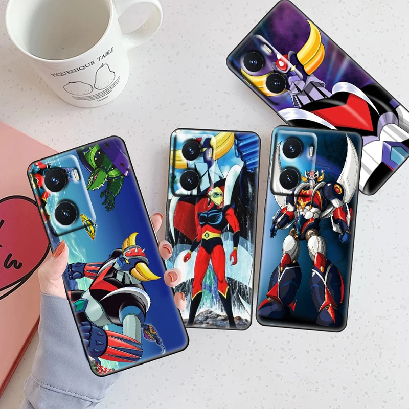 Ufo Robot Grendizer Per Oppo A74 A72 A53 Reno 7 6 5 4 2 Trova X3 X2 Z Lite Neo Pro Plus Se Blackphone Case