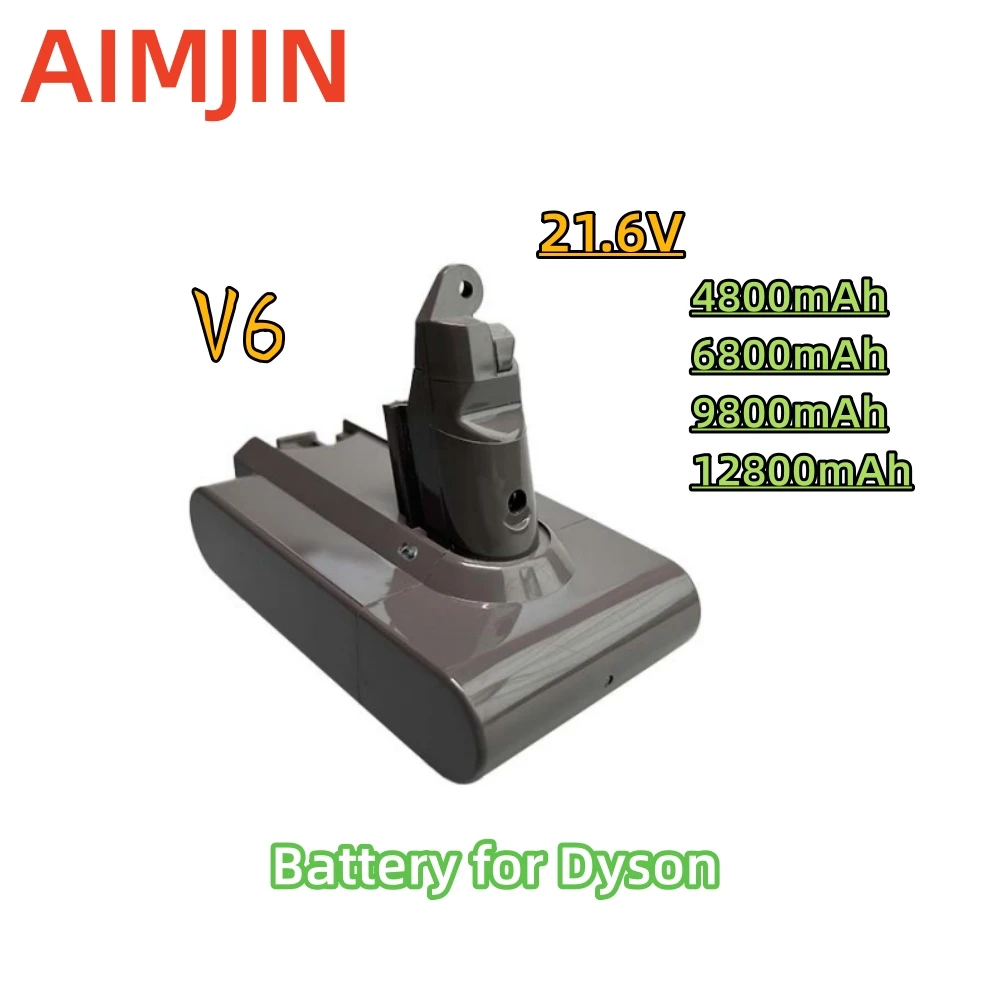 Nuovo Dyson Dc62 Batterie 9800Mah 21,6V Batterie Agli Ioni Di Litio Fuir Dyson V6 Dc58 Dc59 Dc61 Dc62 Dc74 Sv07 Sv03 Sv09 Staubsauger Batterie