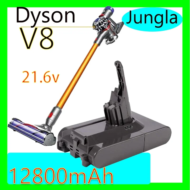 12800Mah 21,6 V Batterie Fuir Dyson V8 Absolute/Flauschigen/Tier/Li-Ion Staubsauger Muslimate