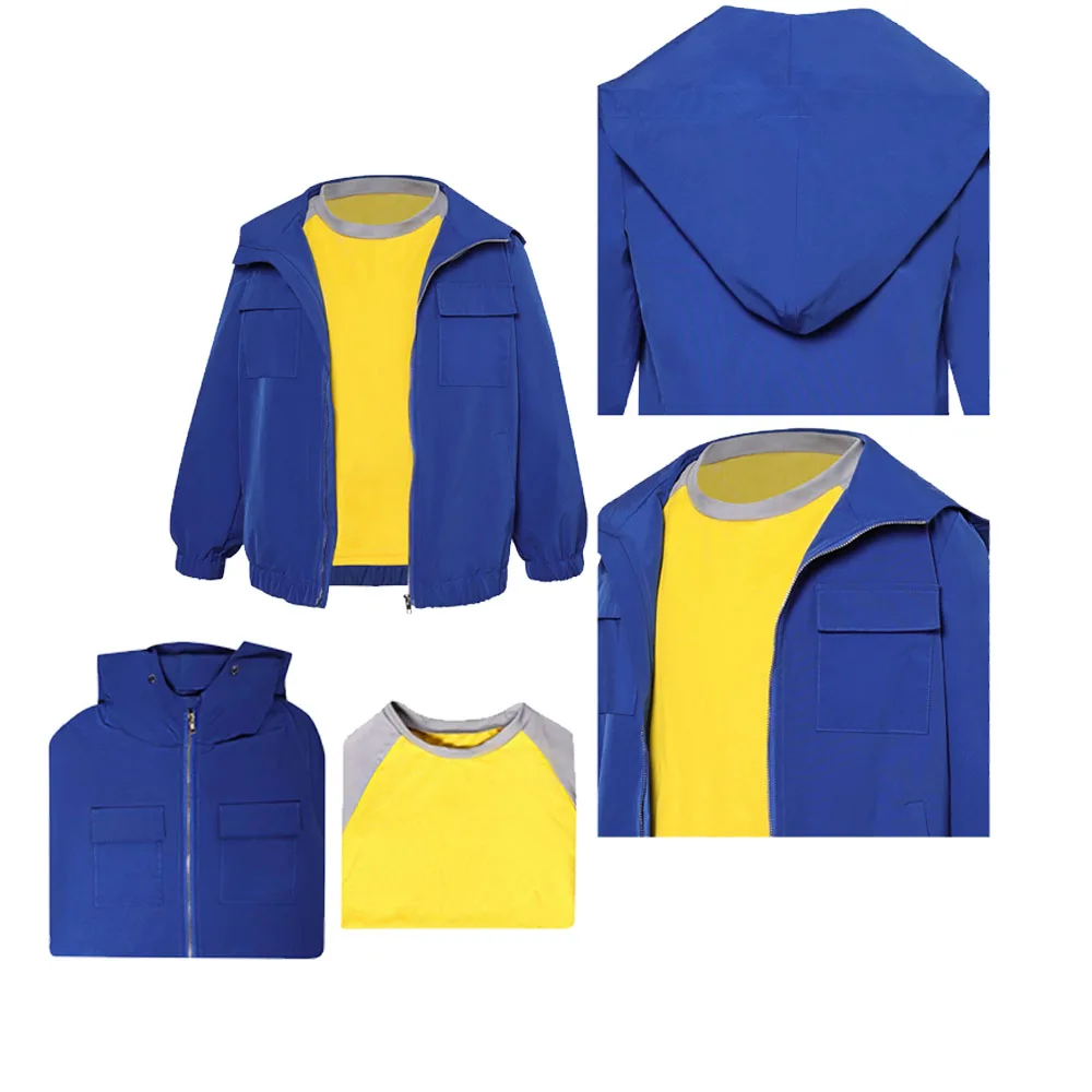 Bambini Bambini Jackson Coat Shirt Set Grover Cos Underwood Costume Cosplay Movie Bradley Outfits Halloween Carnival Party Suit
