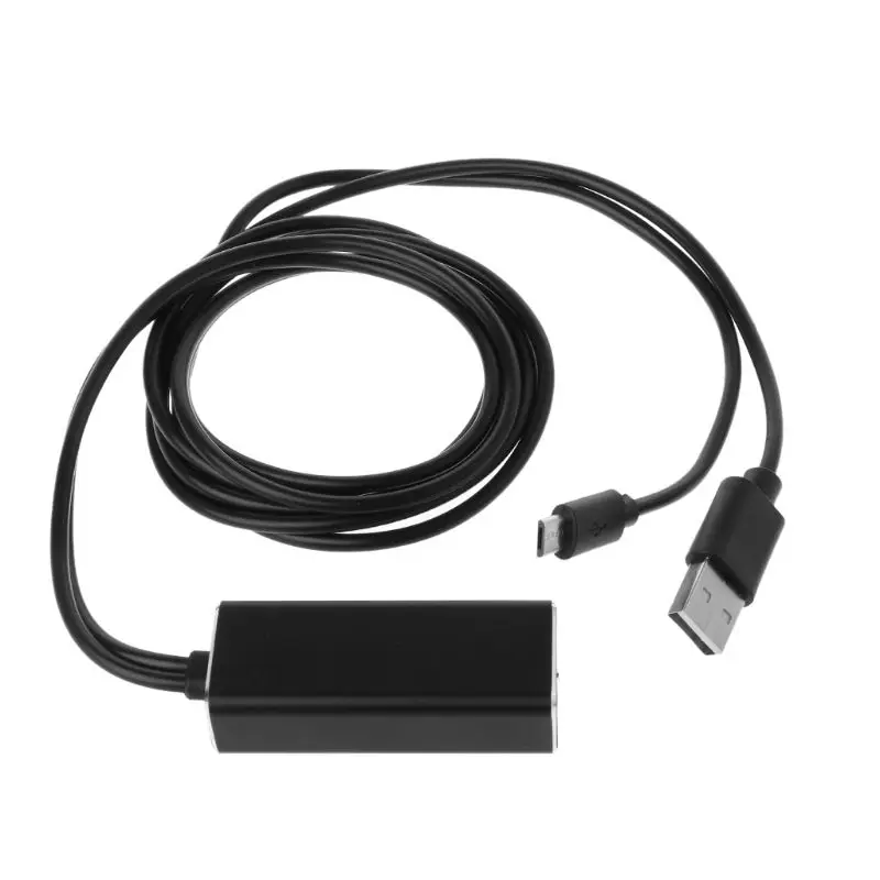Adattatore Ethernet Micro Usb 480 A Rj45 Da 10/100 Mbps Hd Mbps Per Nuovi Accessori Fire Tv/Google Home/Chromecast Ultra Audio
