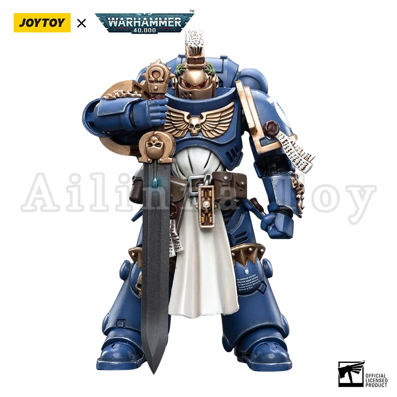 Joytoy 1/18 Action Figure 40K Company Champion Brother Parnaeus Anime Collection Modello Militare Spedizione Gratuita