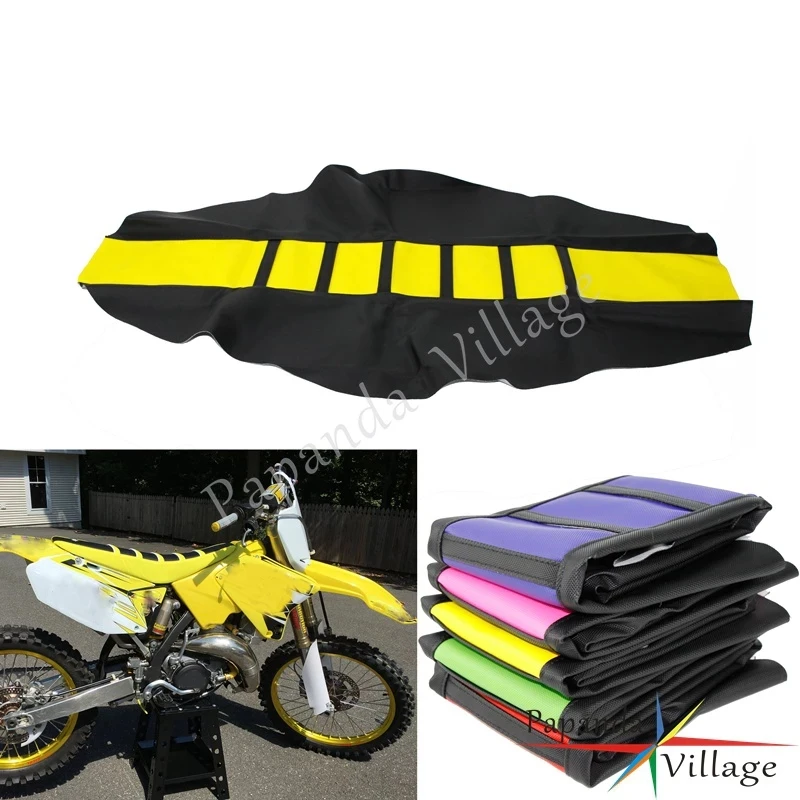 Coprisedile Per Trazione A Coste Da Corsa Motocross Per Suzuki Dr650 Drz Rm Rmz Rm-Z 650 125 250 450 Te Tx Tc Kawasaki Yamaha Honda