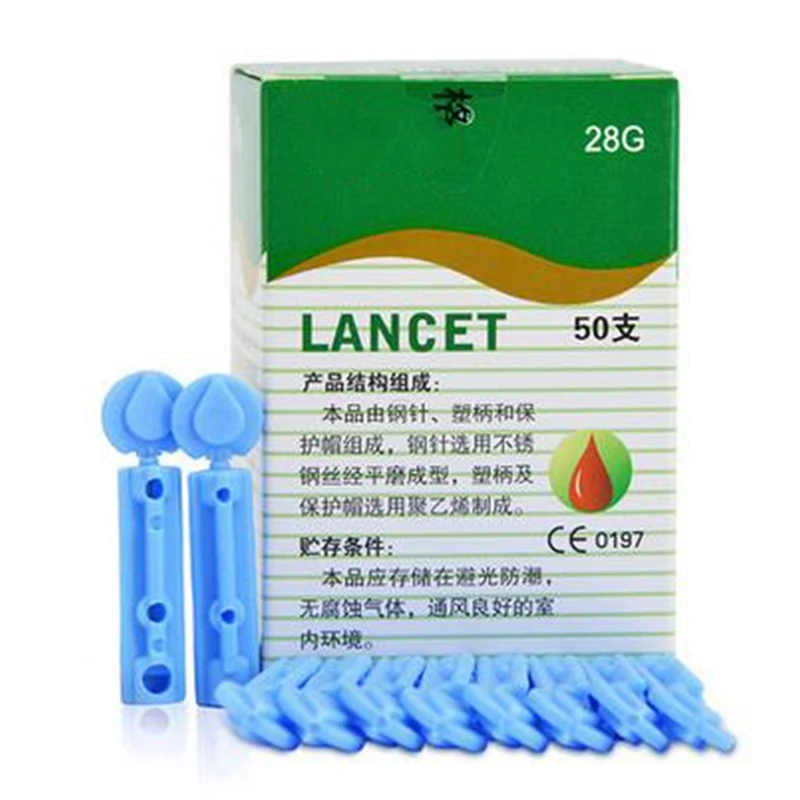 50 Pz/Pc 28G Lancette Ago Sterile Monouso Flebotomia Ago Versato Sangue Ago Penna Spedizione Gratuita Vendita Calda
