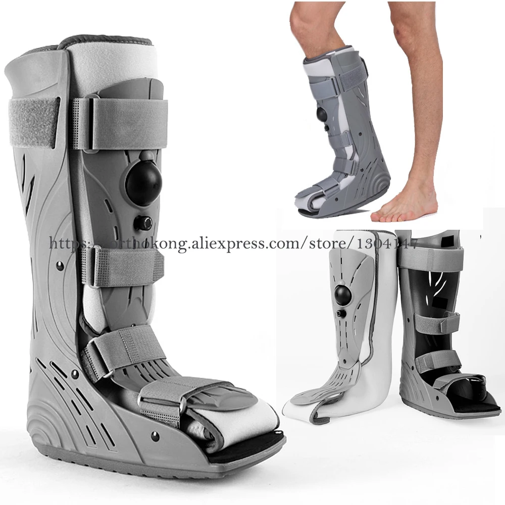 Aircast Walker Brace Extra Pneumatico Proshell Walking Boot La Rottura Del Tendine Di Achille Scarpe Riabilitazione Frattura Alla Caviglia Del Piede