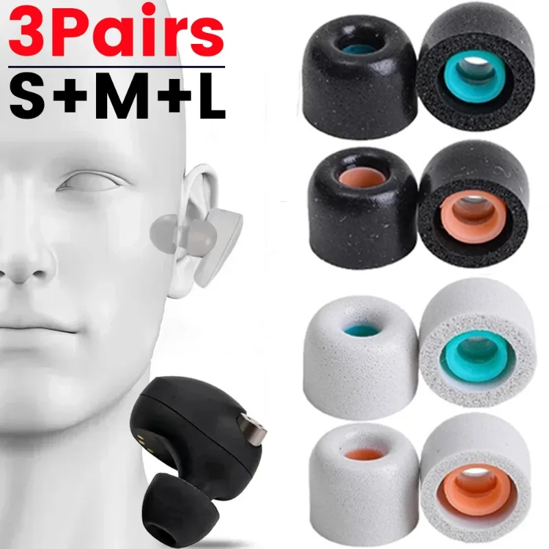 Auricolari In Silicone Morbido S/M/L Auricolari Adatti Per Sony Wf-1000Xm4 Wf-1000Xm3 Cover In-Ear Di Ricambio Per Cuffie Sony