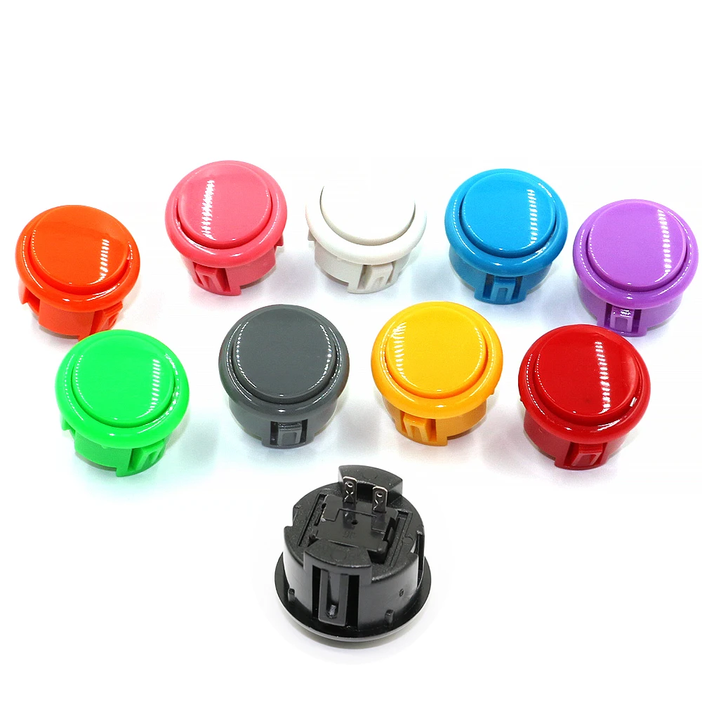 Copia Sanwa 30Mm 24Mm Gioco Arcade Pulsante Obsf Hitbox Controller Tablero Joystick Console Coin Vedning Machine Flipper Parts