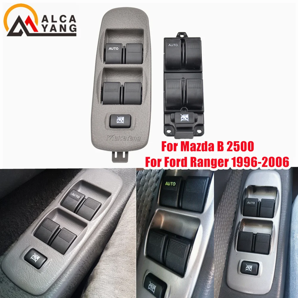 Malcayang Hiqh Quilità Per Ford Ranger 1999-2006 Interruttore Alzacristalli Elettrici Sinistro Per Mazda B 2500