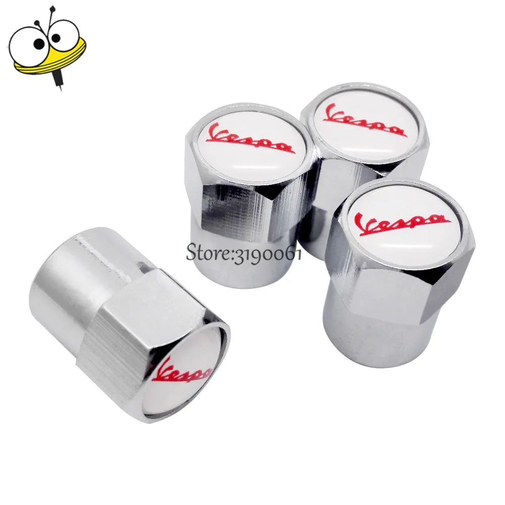 Car Styling Rim Sticker Tire Wheel Center Caps Per Vespa Gilera Derbi Moto Guzzi Aprilia Piaggio 180Ss Px125 Scooter Gts300 946