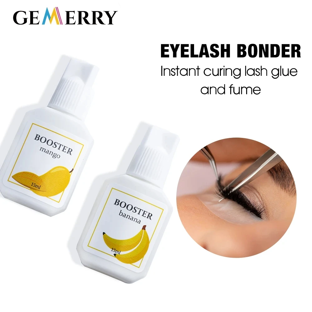 15Ml Original Sky Booster Mango/Banana Colla Per Ciglia Super Bonder Lash Glue Primer Clear Profumato Accelerato Dry Made In Korea