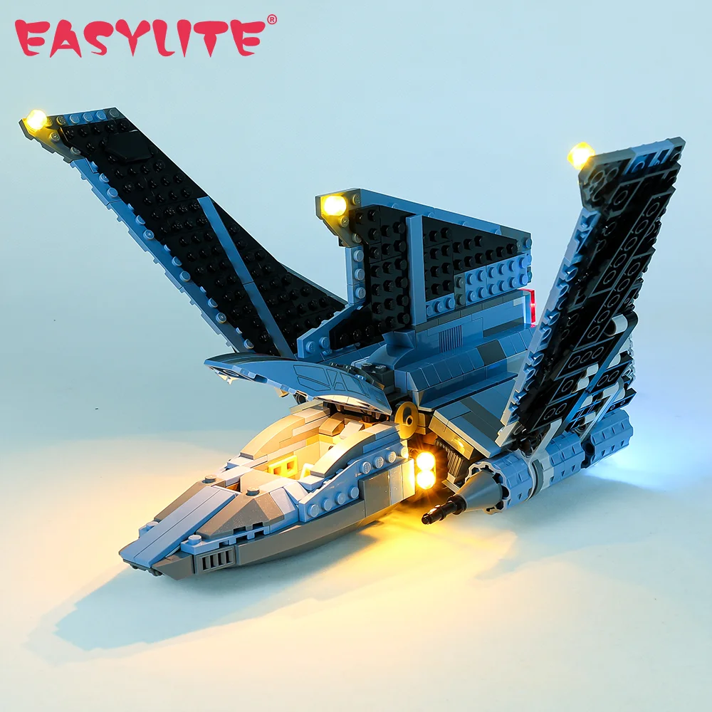 Kit Di Illuminazione A Led Per Il 75314 Star Bad War Batch Attack Shuttle Block Giocattolo Fai Da Te Building Blocks Set Di Illuminazione Non Includer