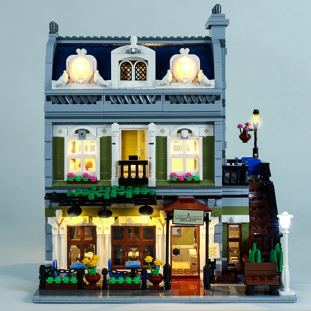 Kit Di Illuminazione A Led Per Creatore Esperto 10243 E 15010 Ristorante Parigi Non Inclusi Blocchi