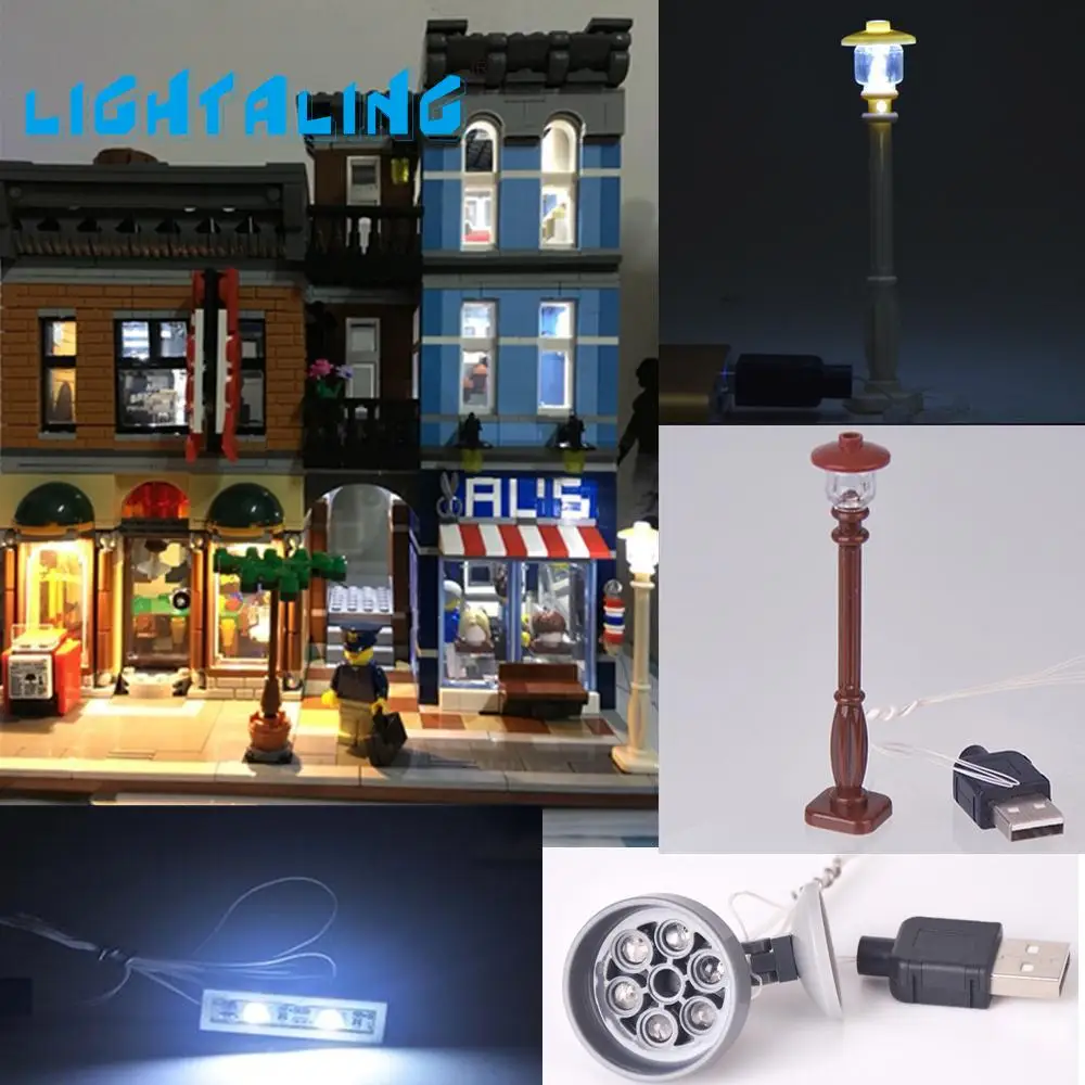 Kit Di Illuminazione A Led Per Illuminazione Compatibile Con Il Famoso Set Di Giocattoli Modello 10246 Blocks