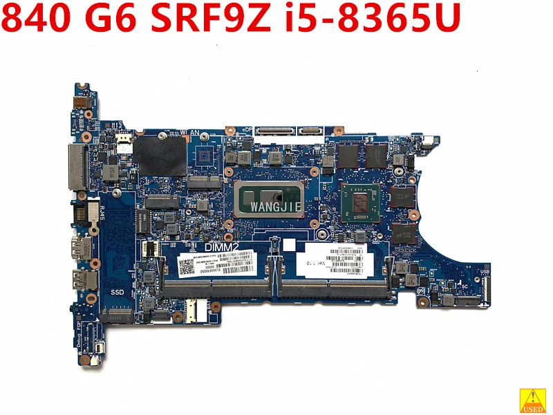 Utilizzato L64077-001 L64077-601 Per Hp Elitebook 840 G6 850 G6 Scheda Madre Srf9Z I5-8365U 6050A3022501 100% Completamente Provato