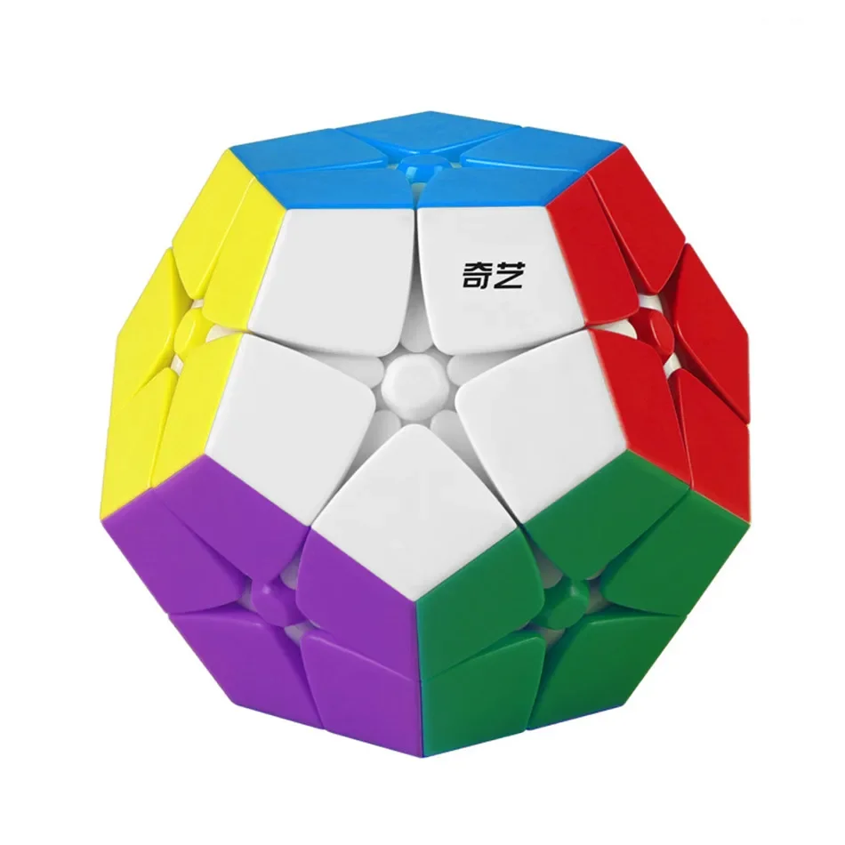 Qiyi Kilominx 2X2 Magic Speed Cube Stickerless Professional Fidget Toys Qiyi 2X2 Kilominx Cubo Magico Magico