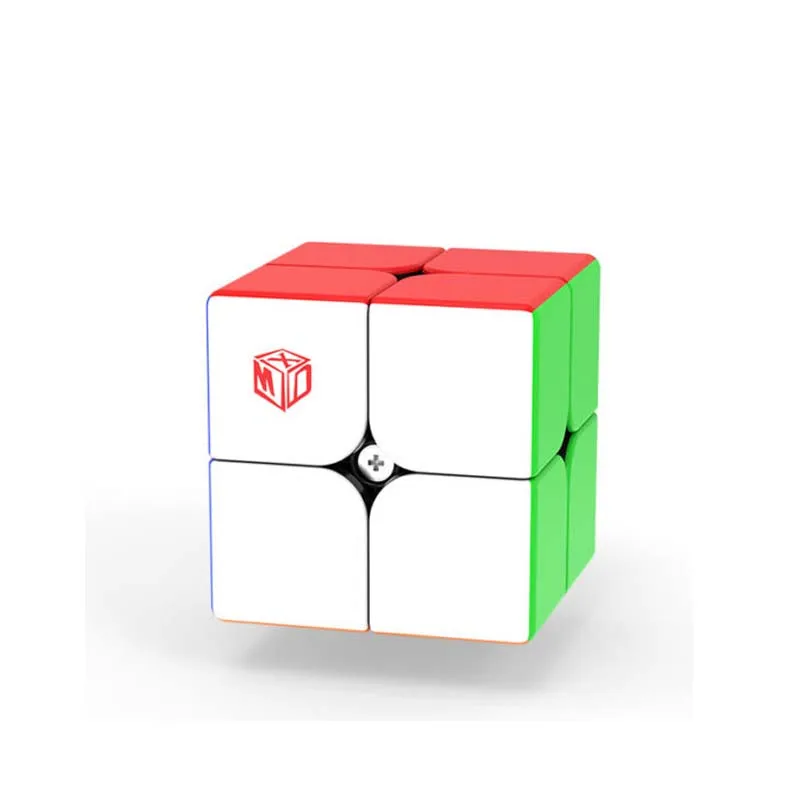 Qiyi Xmd Flare 2X2 Magnetic Magic Speed Cube Stickerless Puzzle Professionale Fidget Toys Qiyi X-Man Flare 2 M Cubo Magico